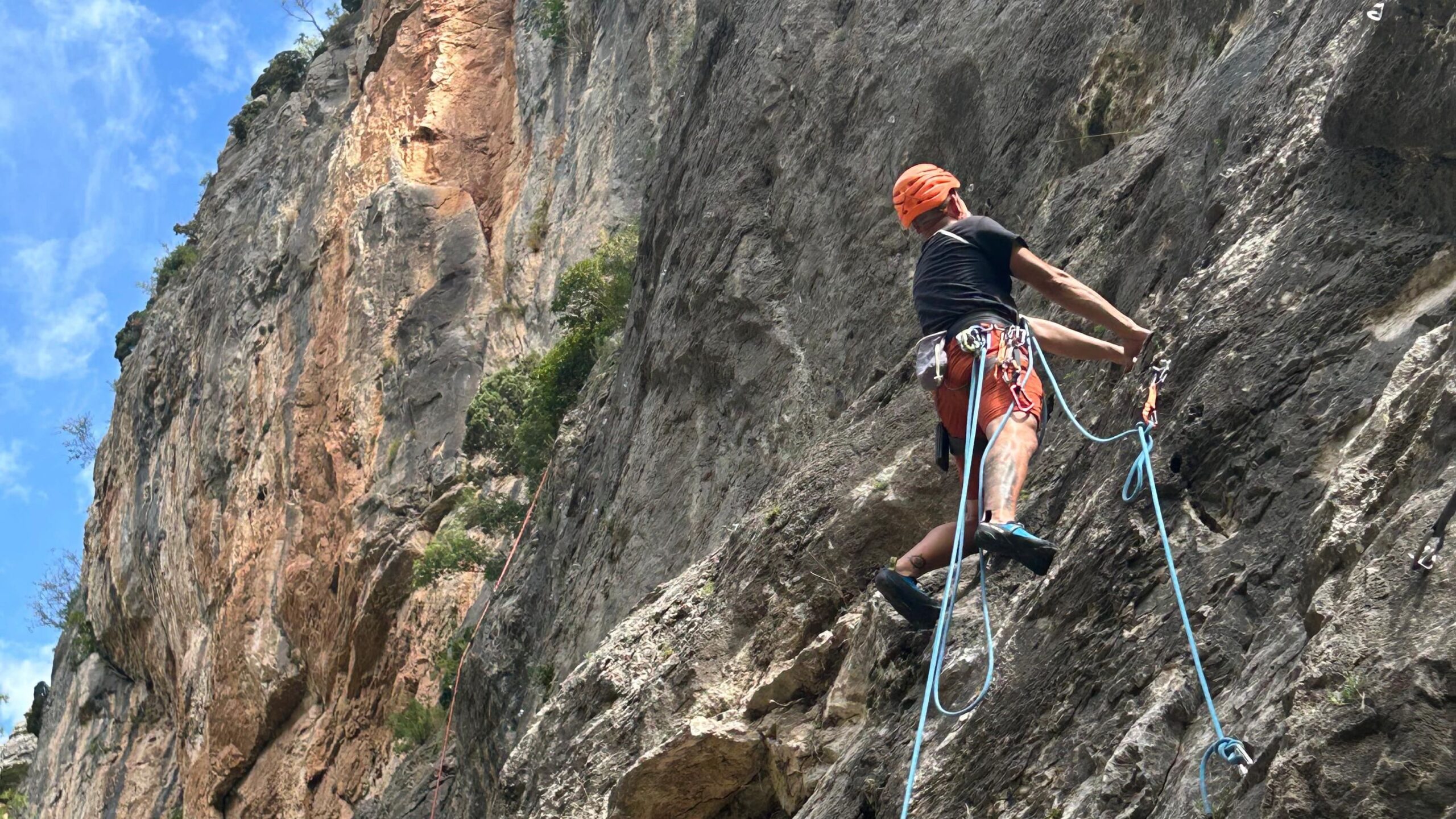 Escalada en solitario
